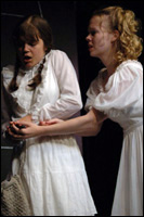 Allie Costa and Abbie Cobb in Spring Awakening